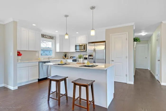 Luxor White kitchen project
