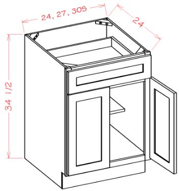 Highland Ivy RTA 30" Base Cabinet