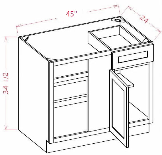 Highland Ivy RTA Corner Base Cabinet