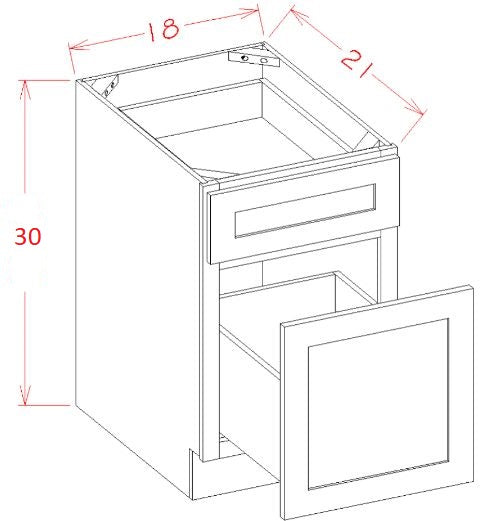 Yarmouth RTA Desk Base Cabinet