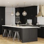 black-shaker-cabinets