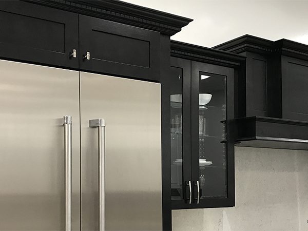 Black Shaker Wall Cabinet