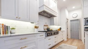 white shaker base cabinet