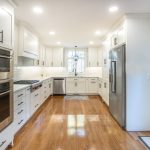 white-shaker-oven-cabinet