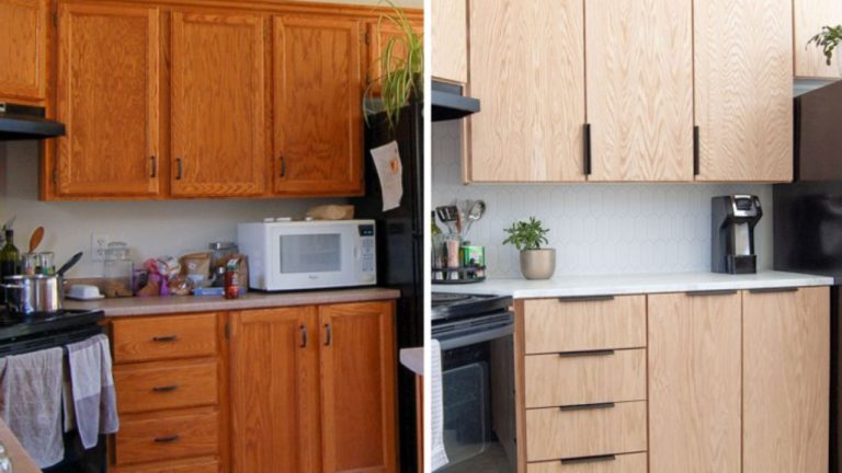 How to Make Oak Kitchen Cabinets Look Modern