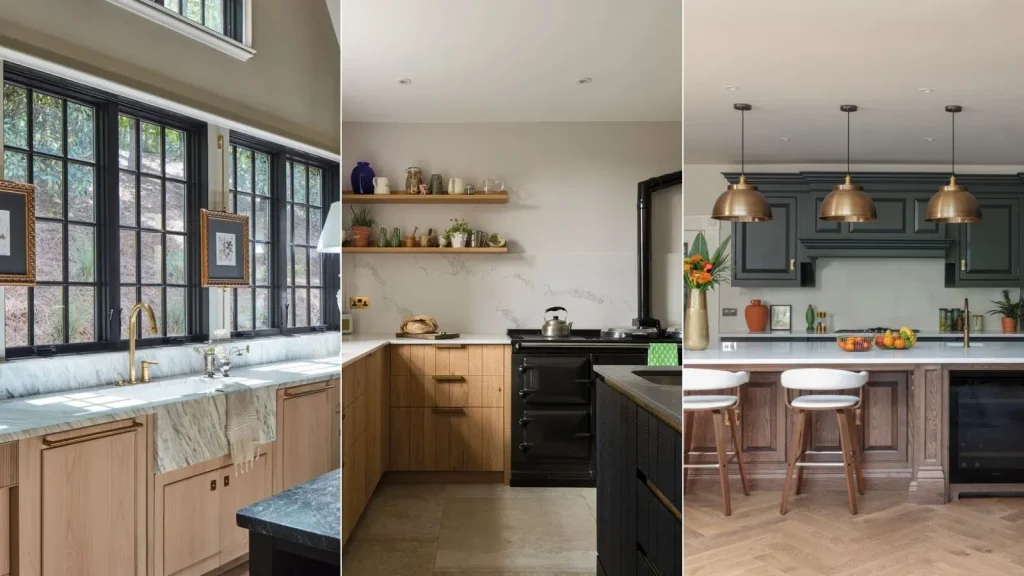 Oak Kitchen Cabinets Look Modern