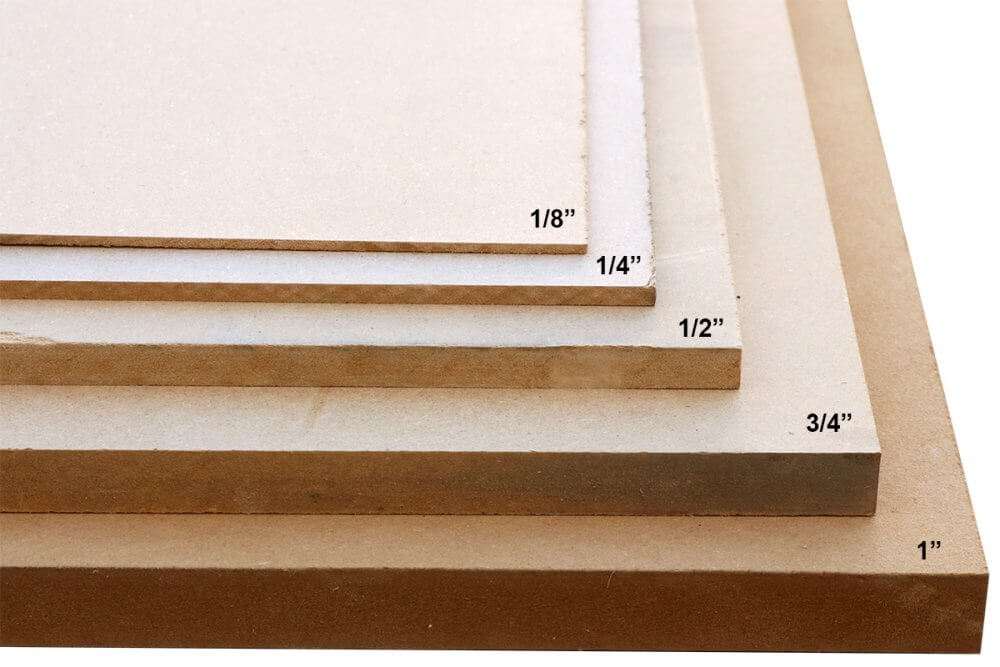 MDF Sizes Plywood Decorative