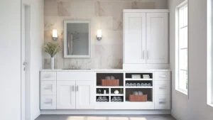Shaker White Vanity