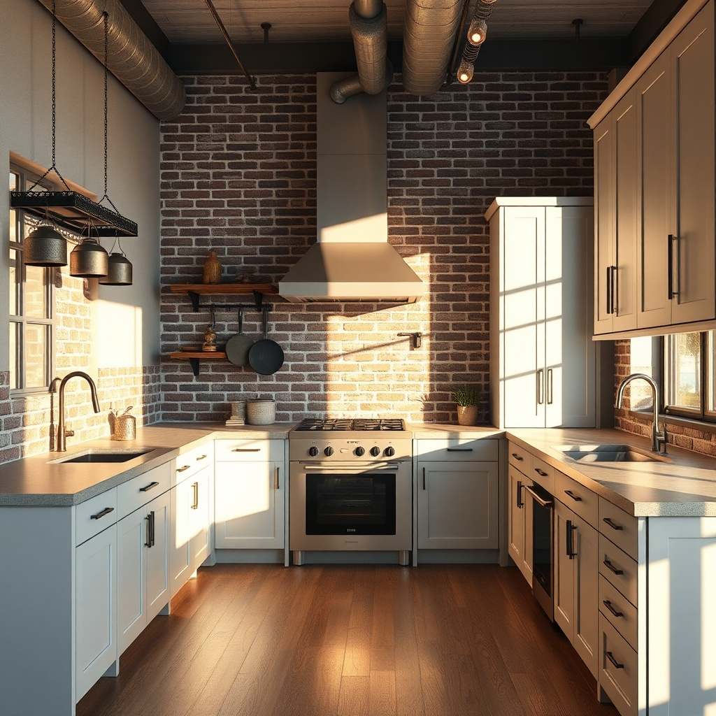 Luxury-Shaker-Kitchens-Design-Ideas-The-Industrial-Chic-Kitchen