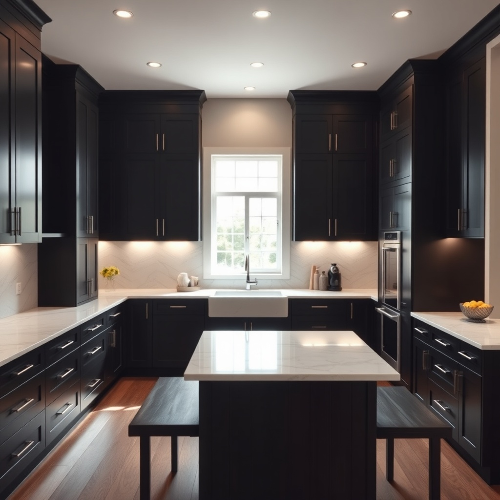Shaker Kitchens: Design, Ideas, Style, and Trends in 2025 Shaker-Kitchen-Ideas-Black-Shaker-Kitchens