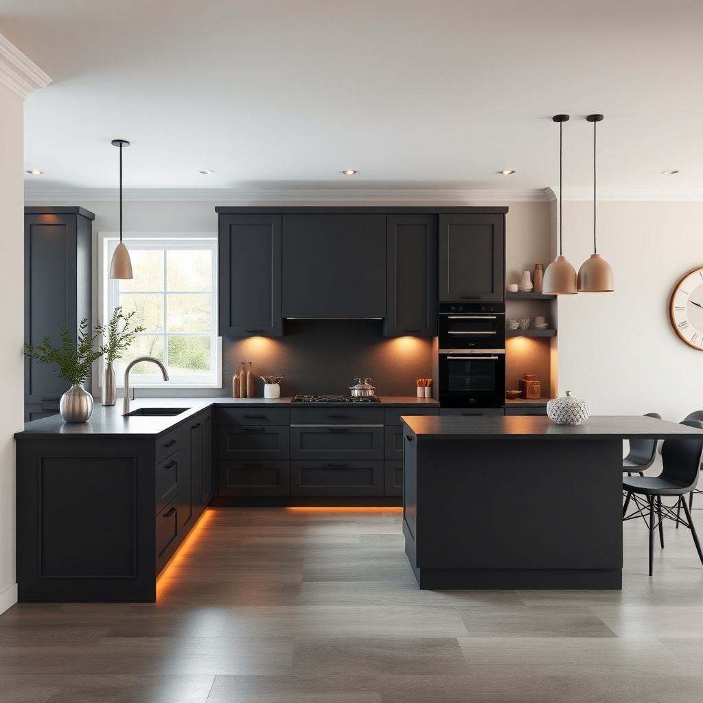 Shaker Kitchens: Design, Ideas, Style, and Trends in 2025 Shaker-Kitchen-Ideas-Dark-Grey-Shaker-Kitchens