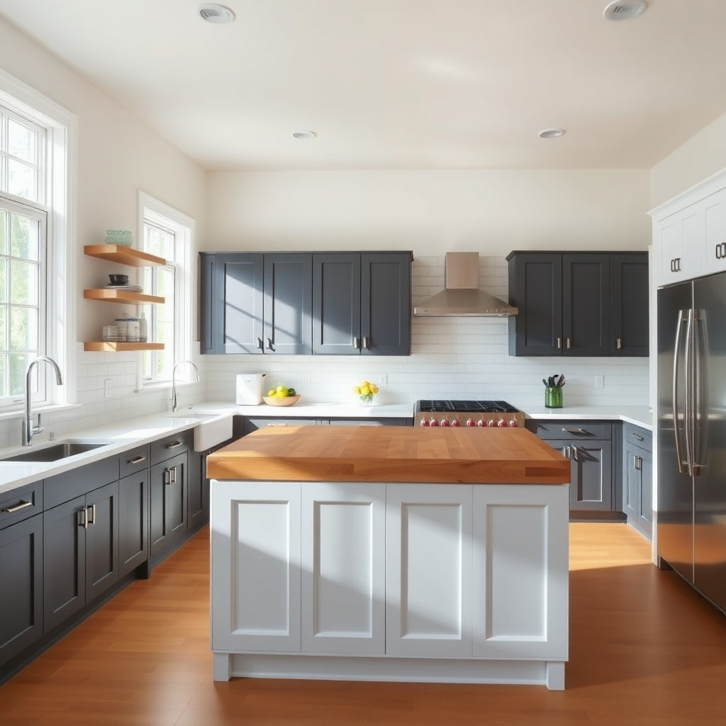 Shaker Kitchens: Design, Ideas, Style, and Trends in 2025 Shaker-Kitchen-Ideas-Two-Tone-Shaker-Kitchens