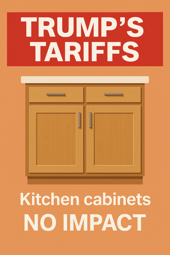 Trump Tarrifs on Kitchen Cabinets